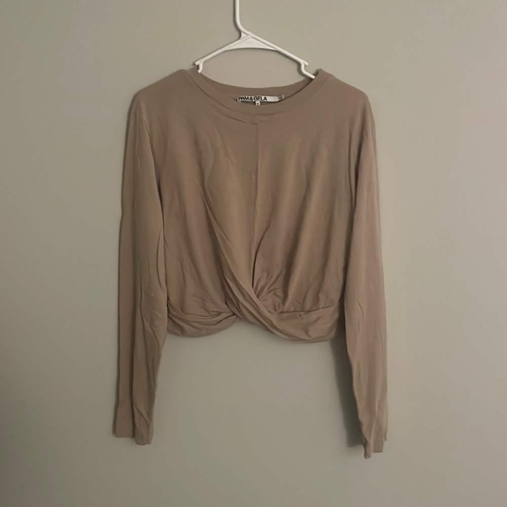 Pam & Gela Beige Top Women’s